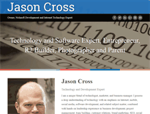 Tablet Screenshot of jasoncross.com